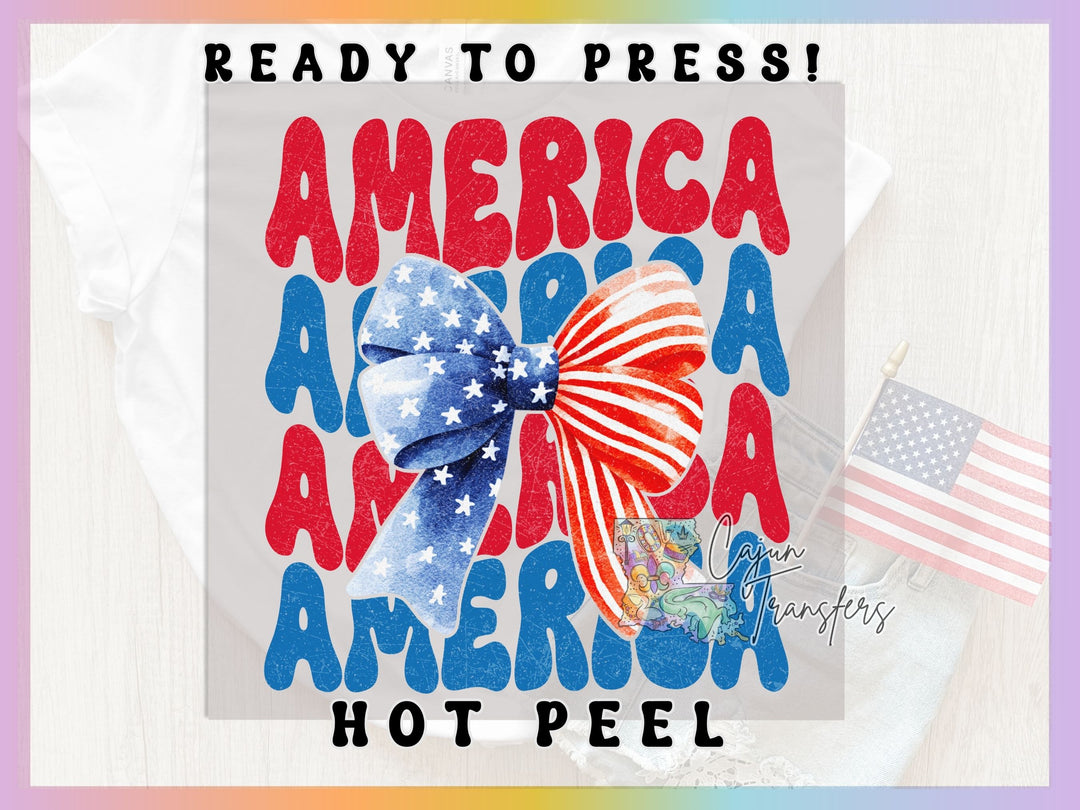 a picture of an american flag with the words america america, hot peel