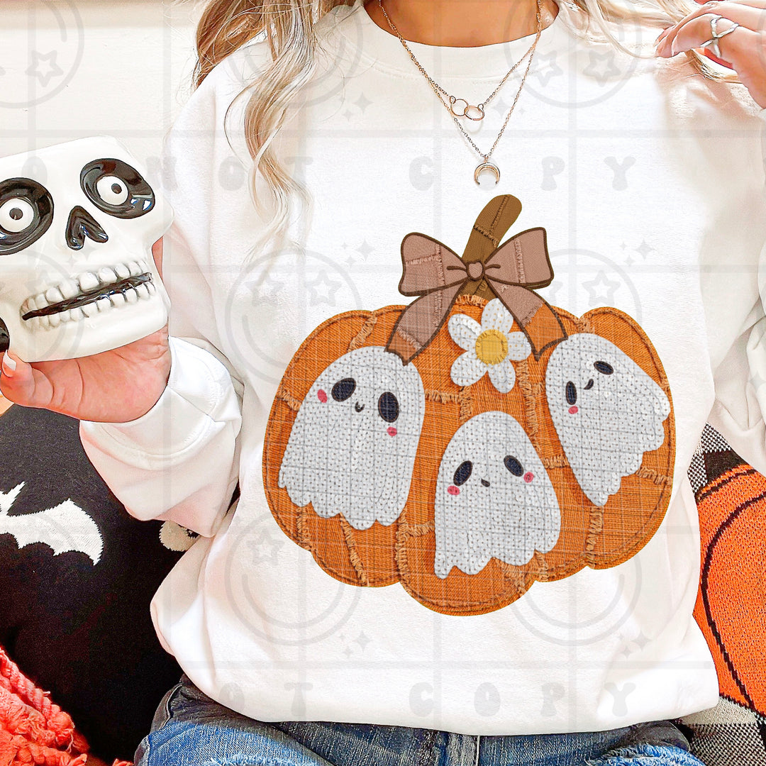 Ghost Pumpkin Patchwork