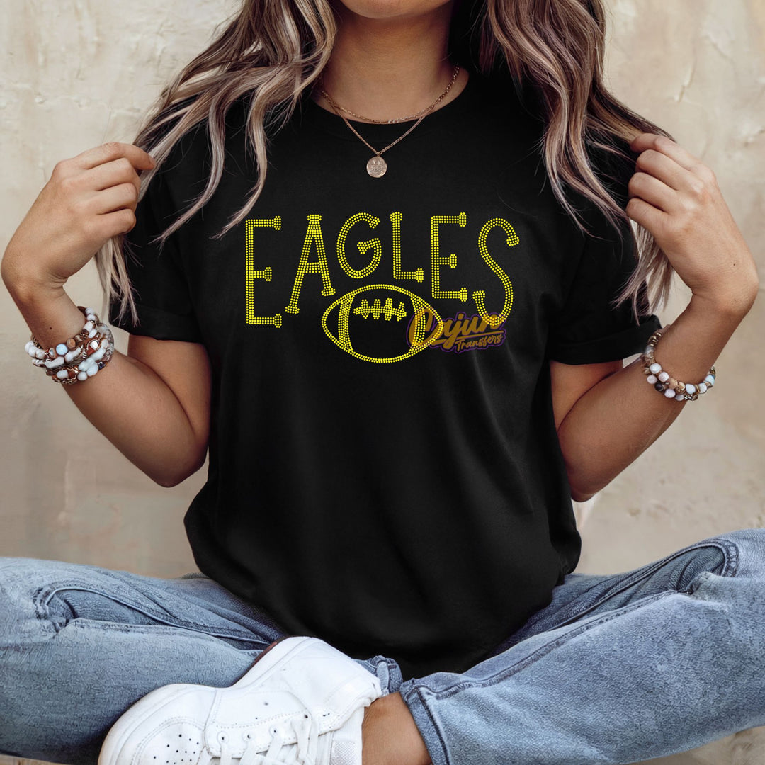 EAGLES FOOTBALL SPANGLE PATCH
